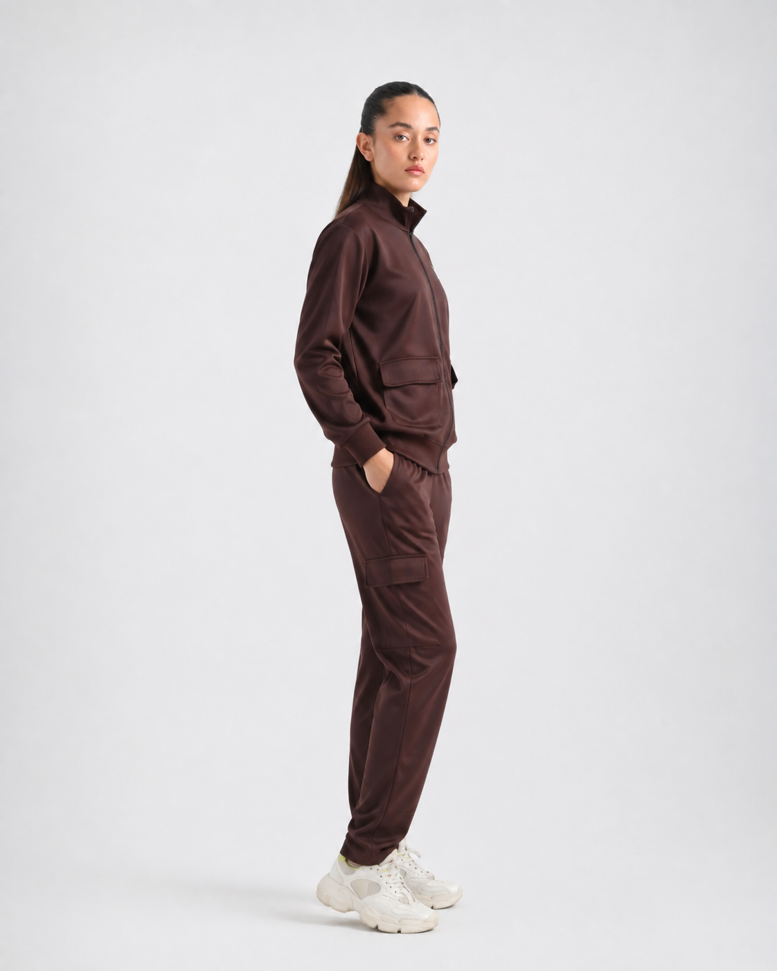 W-Cocoa Cargo Charm Tracksuit