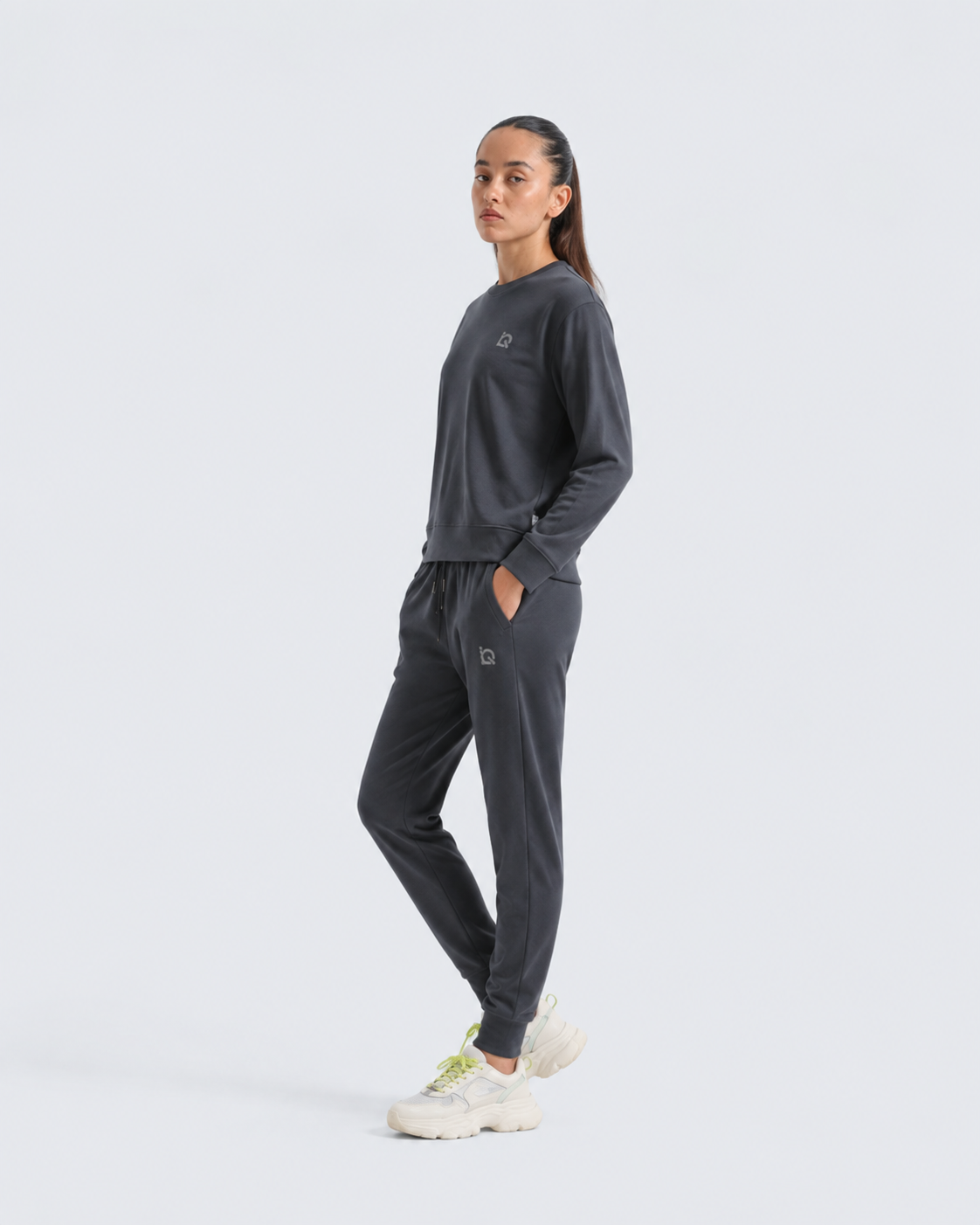 W-Grey Comfort Sweatshirt Tracksuit