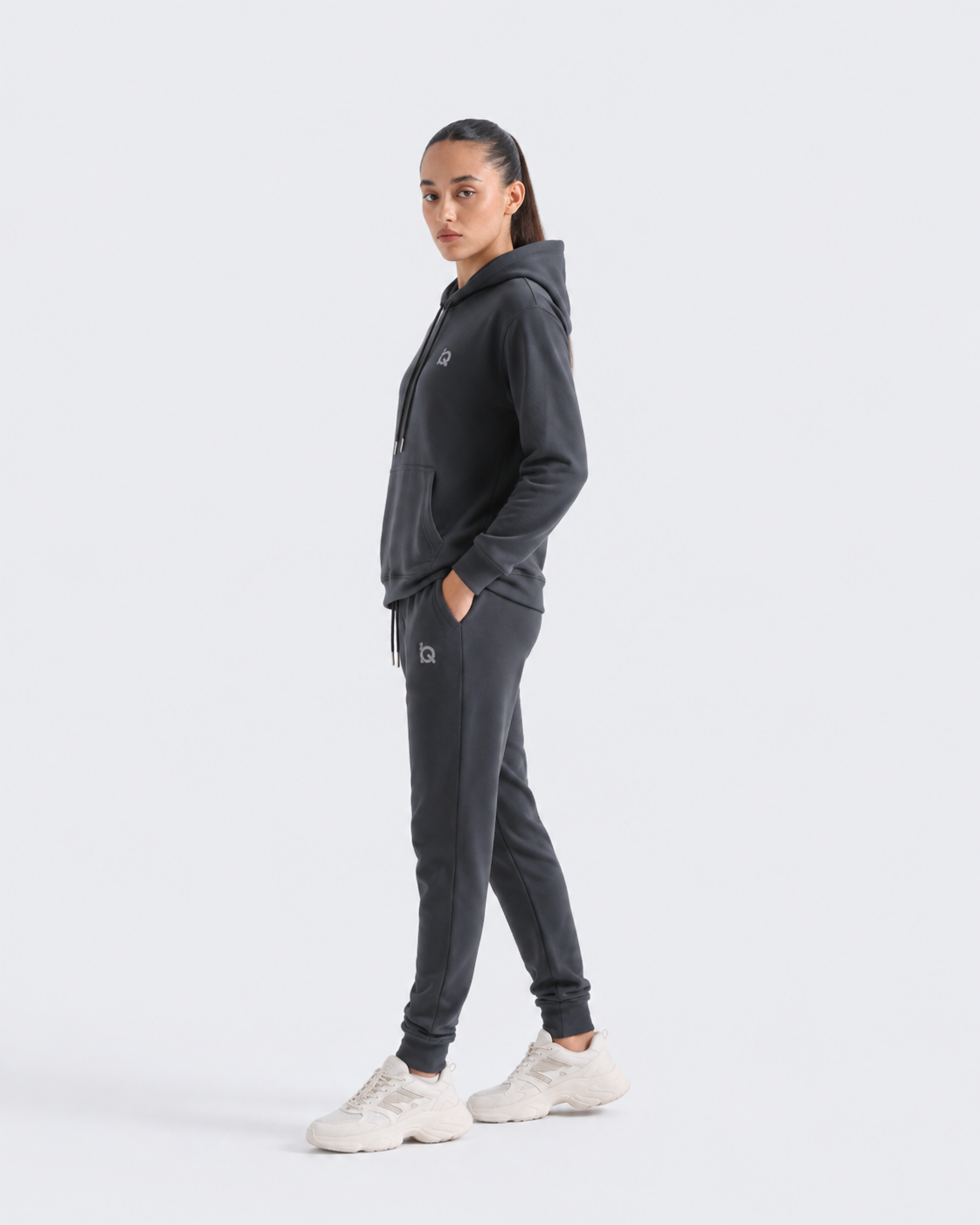 W-Graphite Hoodie Tracksuit