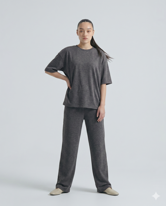 Oversized Set - Charcoal Grey