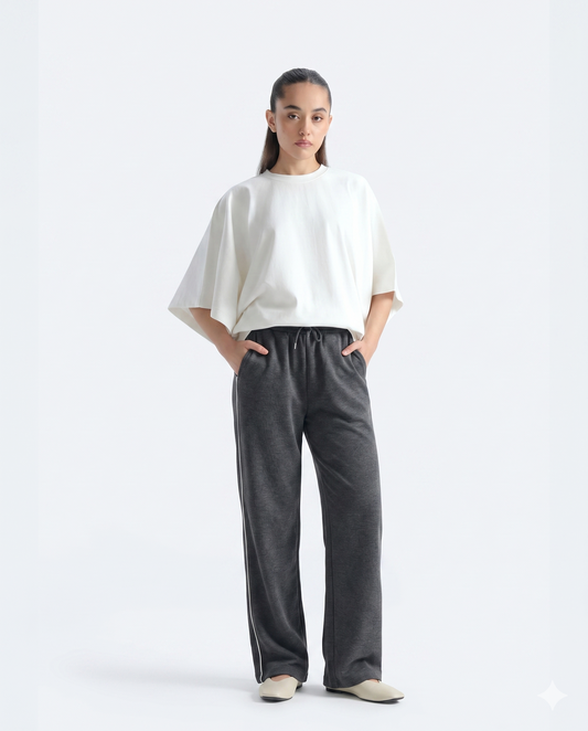 SoftStride Terry Trouser - Charcoal Grey