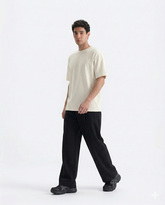 Crew Neck Tee - Off White