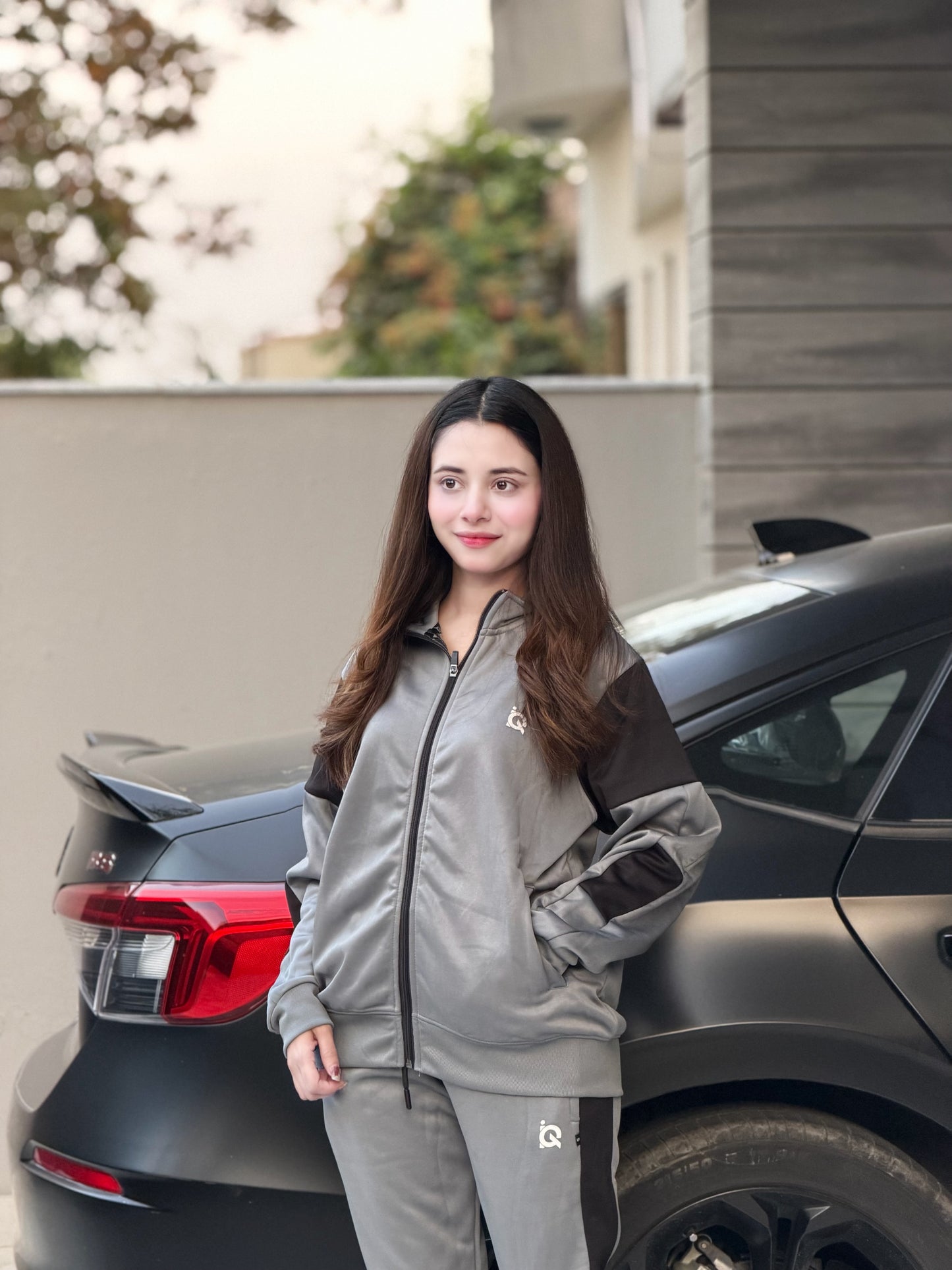 W-Grey Storm Tracksuit