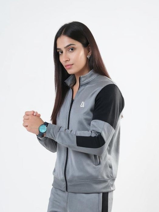 W-Grey Storm Zipper