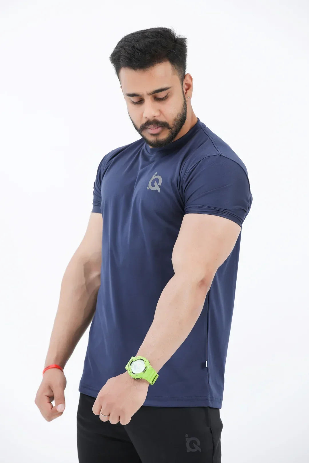 IQ Signature Blue Tee