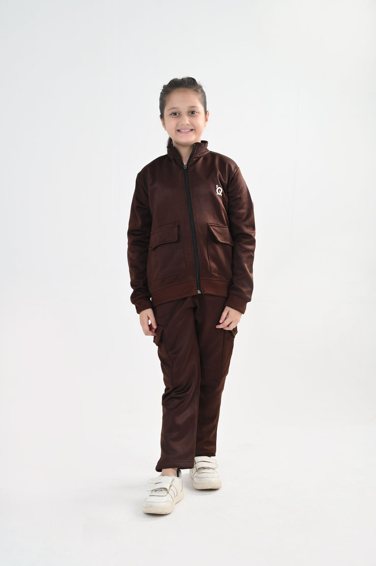 Cocoa Cargo Charm Tracksuit-Unisex Kids