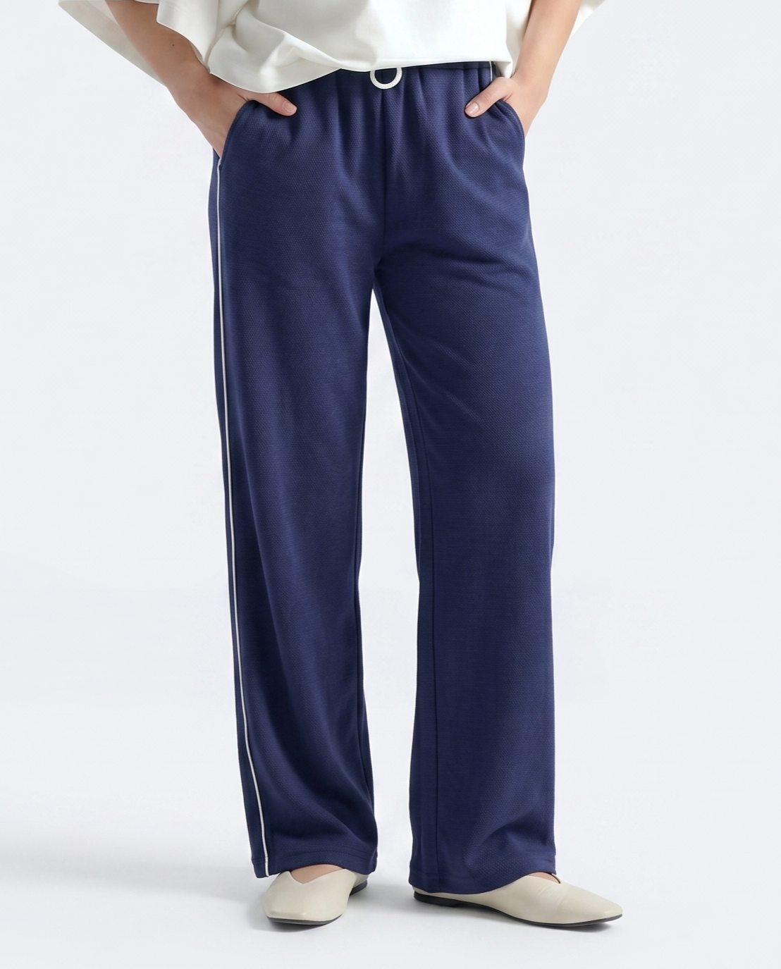 SoftStride Terry Trouser - Navy