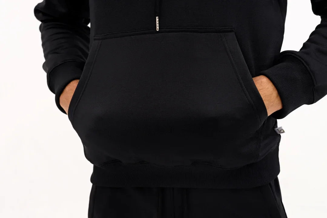 Black Hoodie Tracksuit – Saeed Ajmal’s Choice