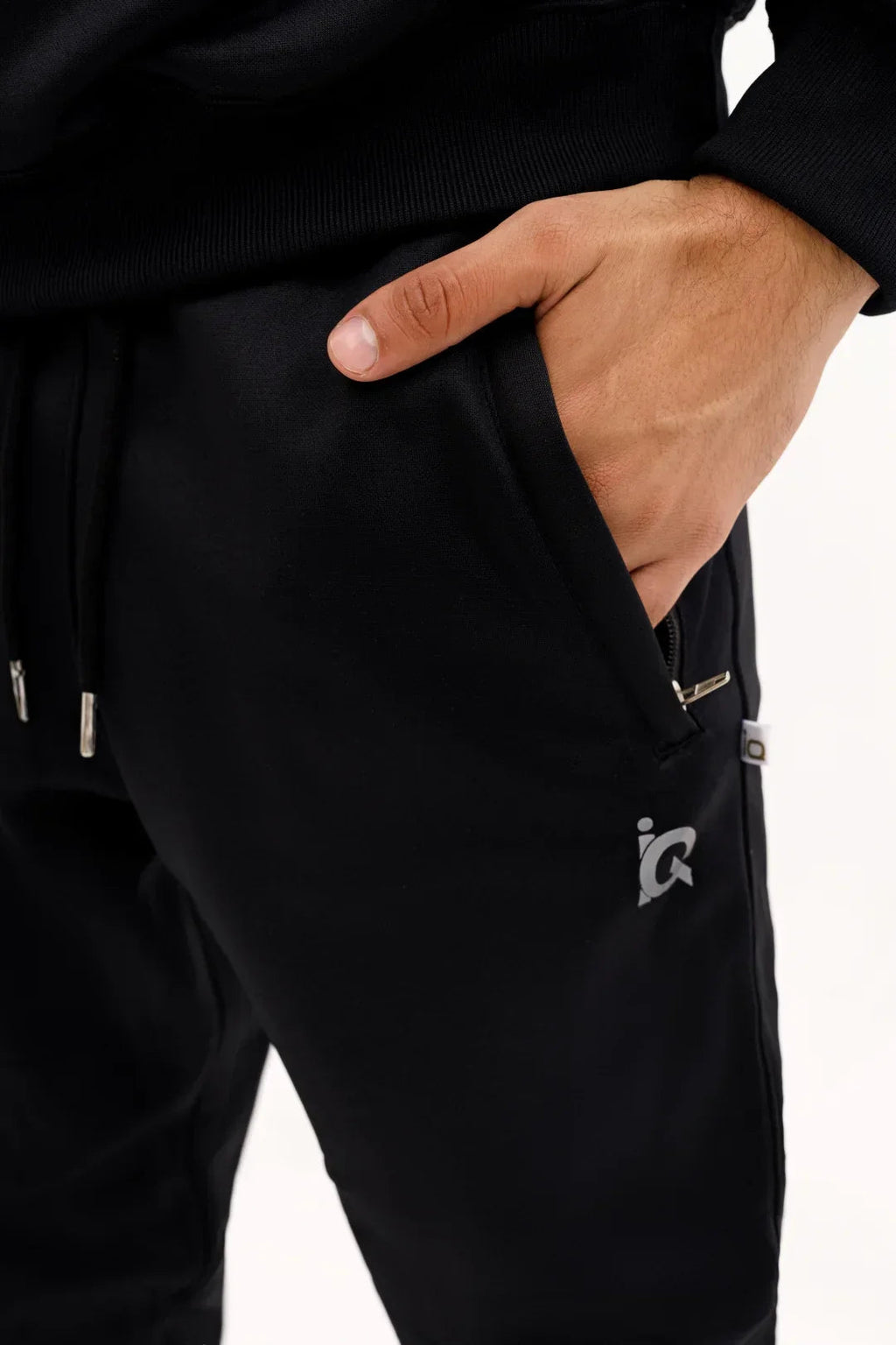 Black Rib Trouser
