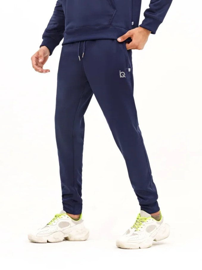 Navy Rib Trouser