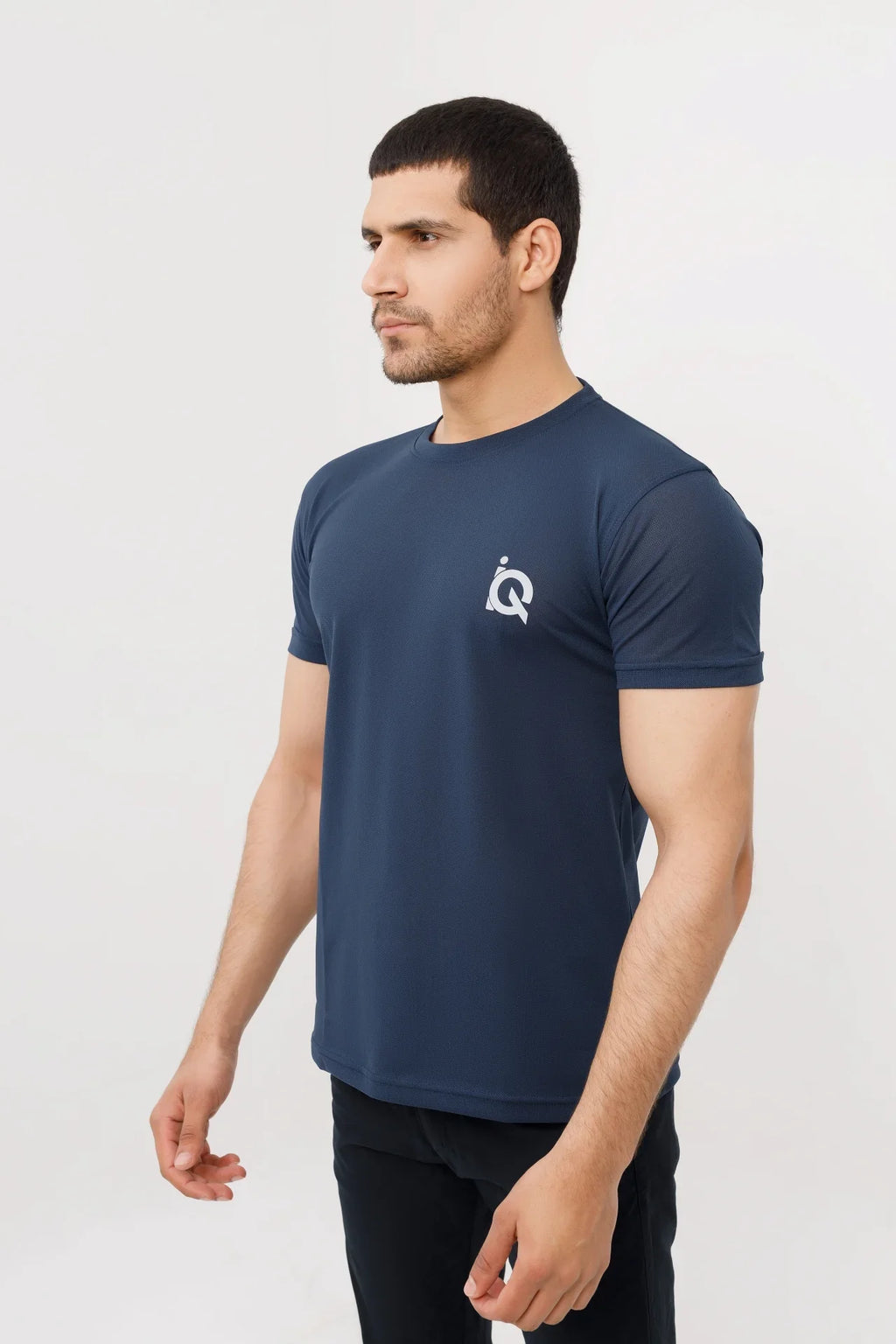 Deep Navy Mesh Fusion Tee