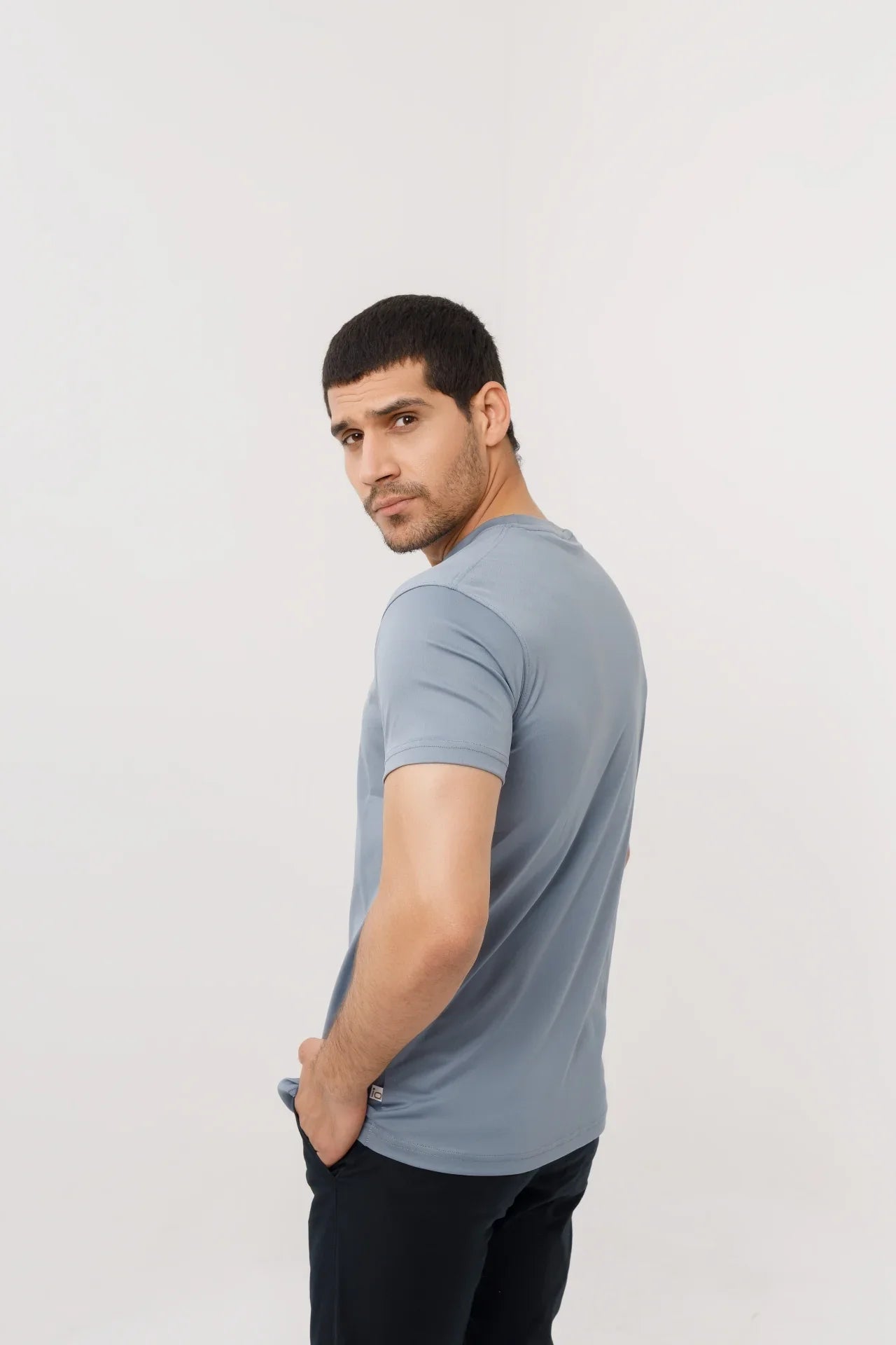 Cadet Grey Essential Tee