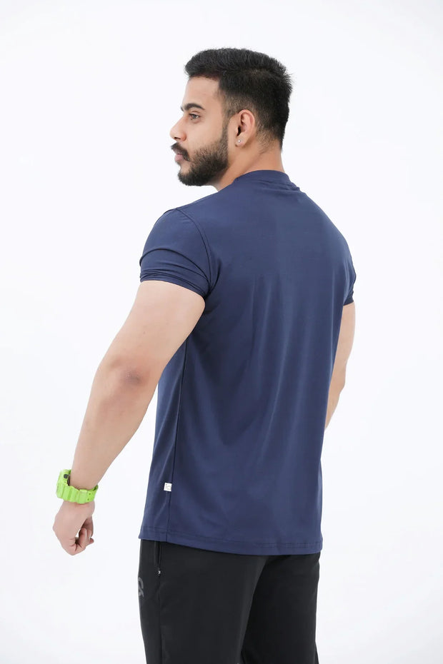 IQ Signature Blue Tee