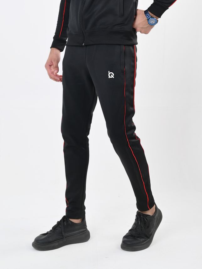 Black Side-Stripe Trouser