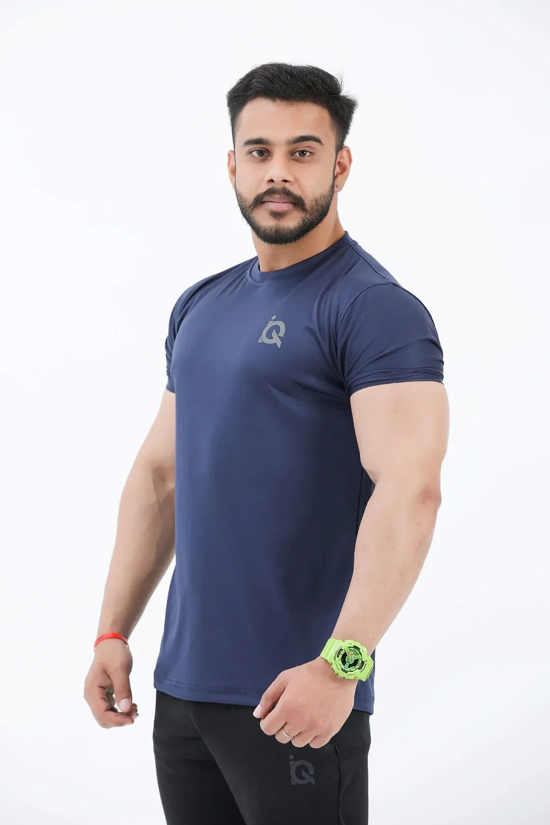 IQ Signature Blue Tee