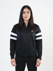W-Contrast Band Zipper