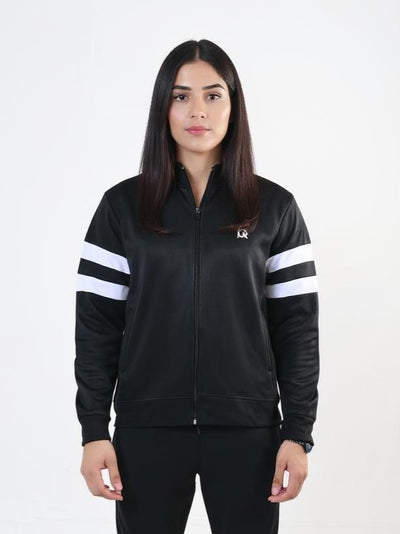 W-Contrast Band Zipper