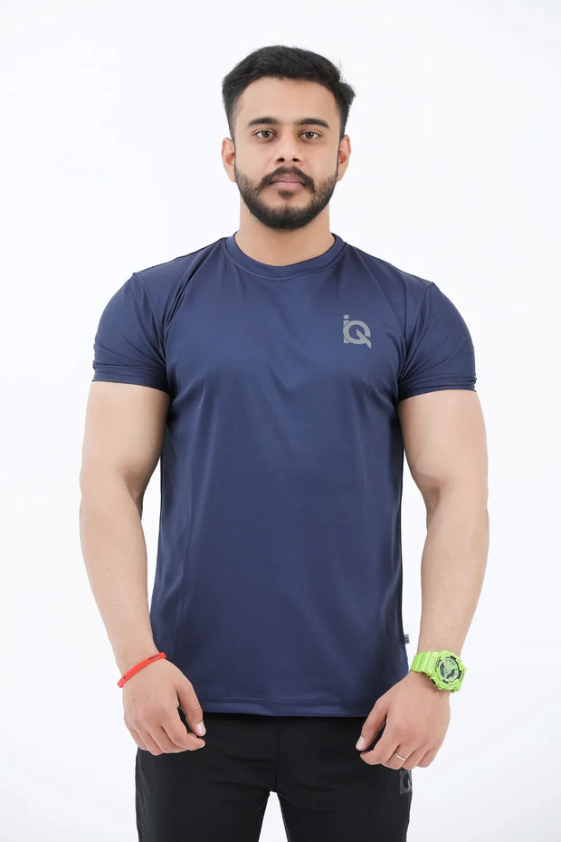IQ Signature Blue Tee
