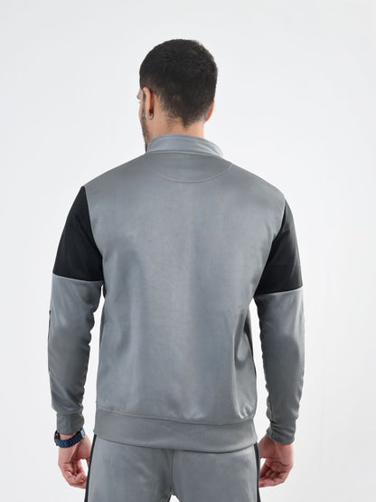 Grey Storm Zipper