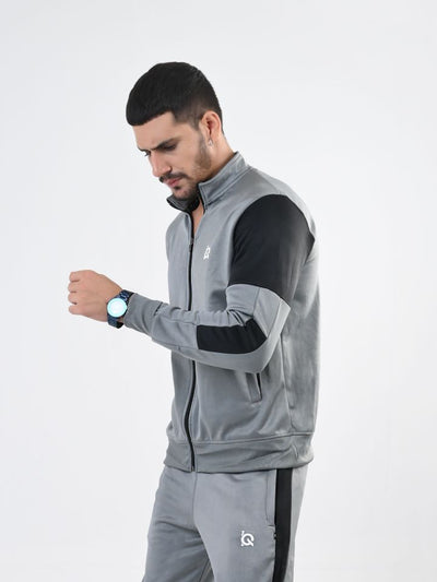 Grey Storm Zipper