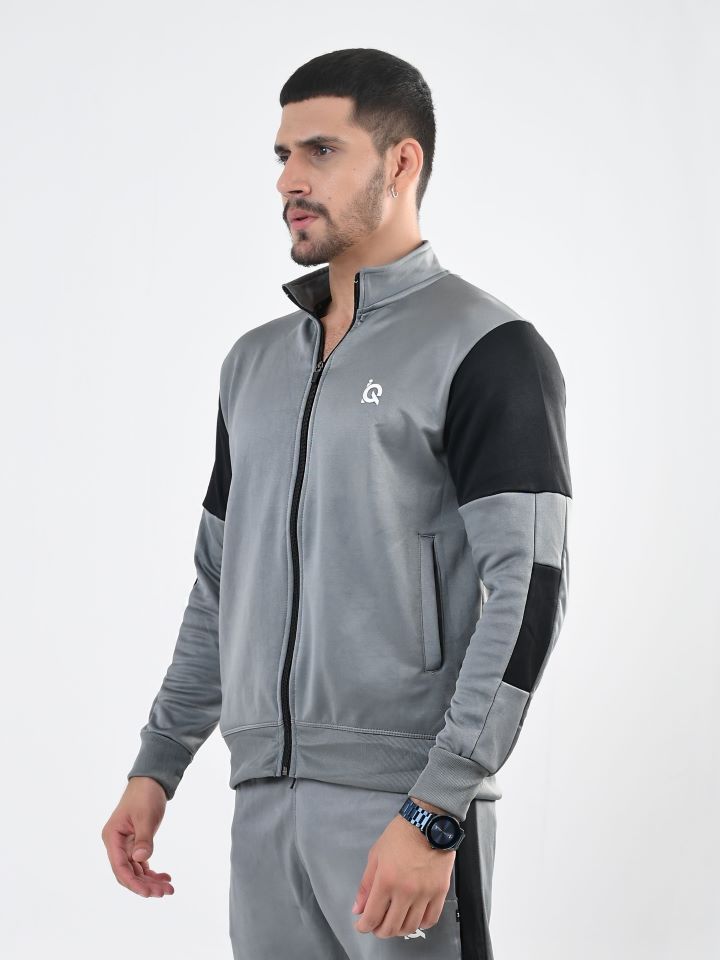 Grey Storm Zipper