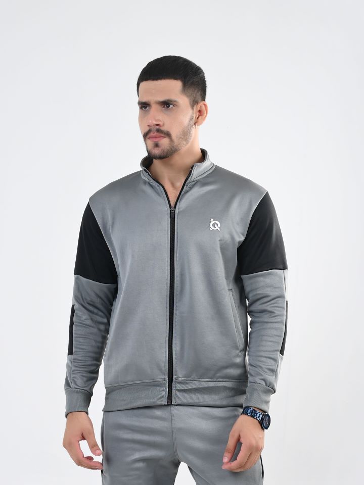 Grey Storm Zipper