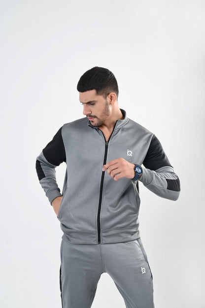 Grey Storm Zipper