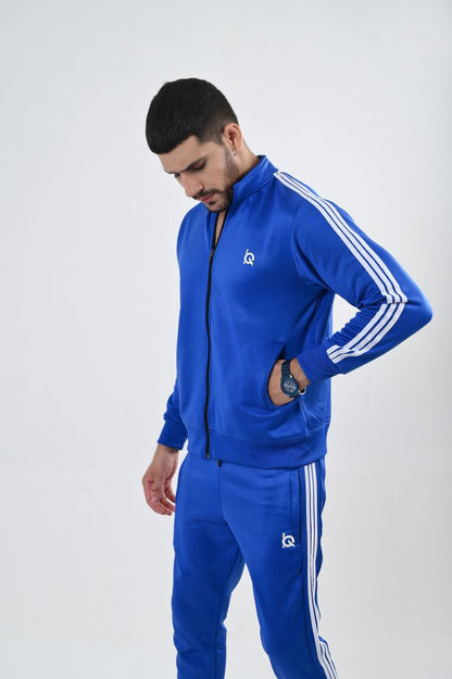 Elite Blue Tri Line Zipper