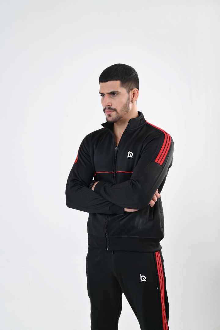 Orange Strike Zipper