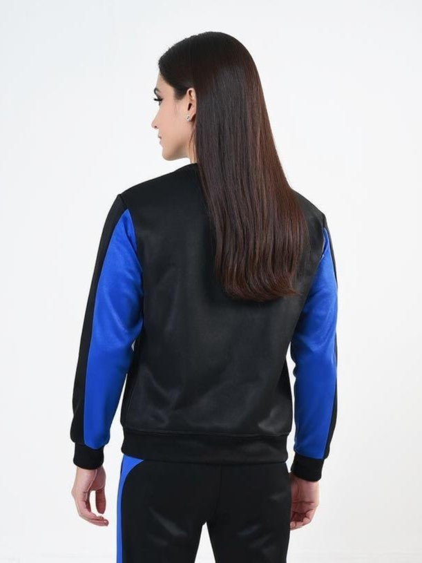 W-Blackout Blue Sweatshirt