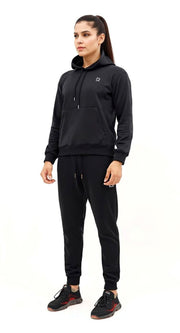 W-Black Hoodie Tracksuit – Saeed Ajmal’s Choice