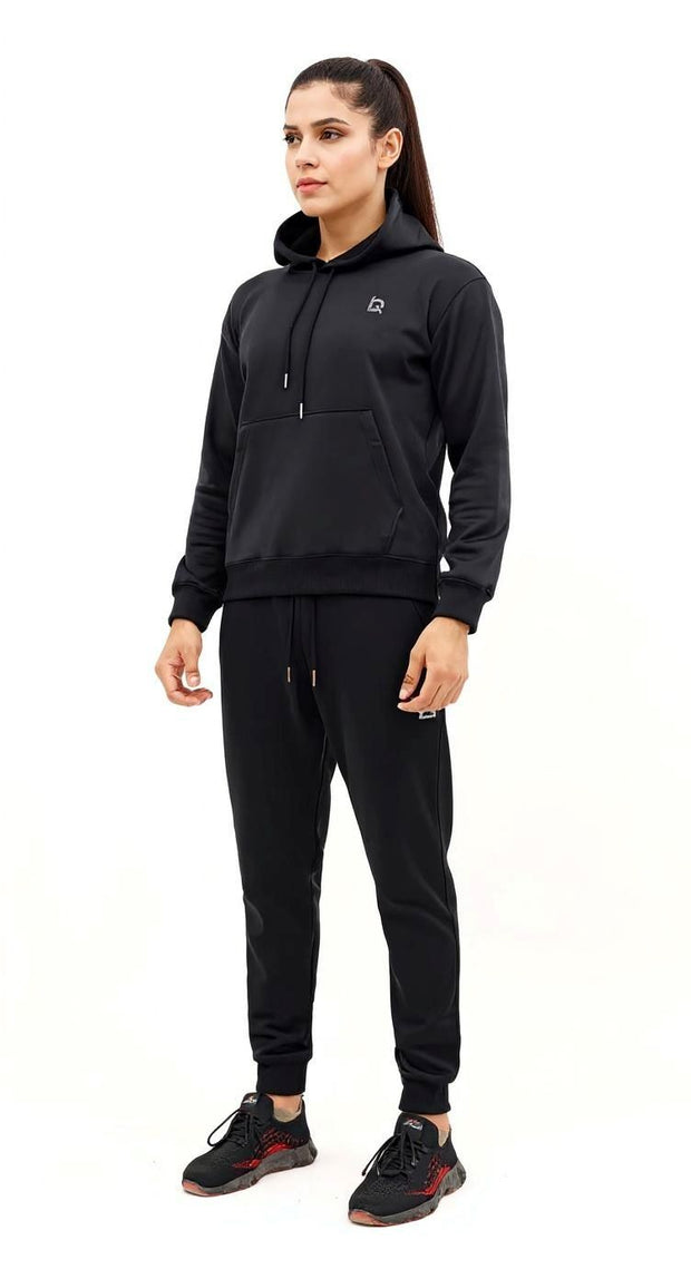 W-Black Hoodie Tracksuit – Saeed Ajmal’s Choice