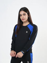W-Blackout Blue Sweatshirt