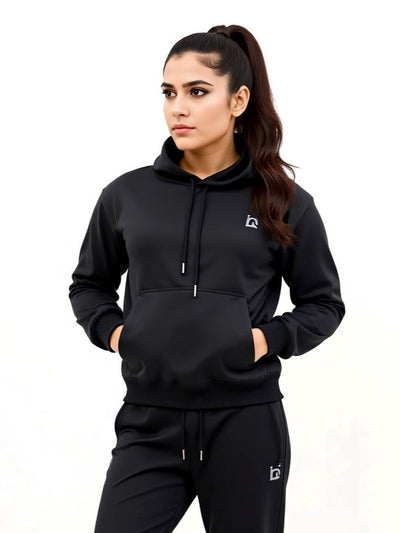 W-Black Hoodie – Saeed Ajmal’s Choice
