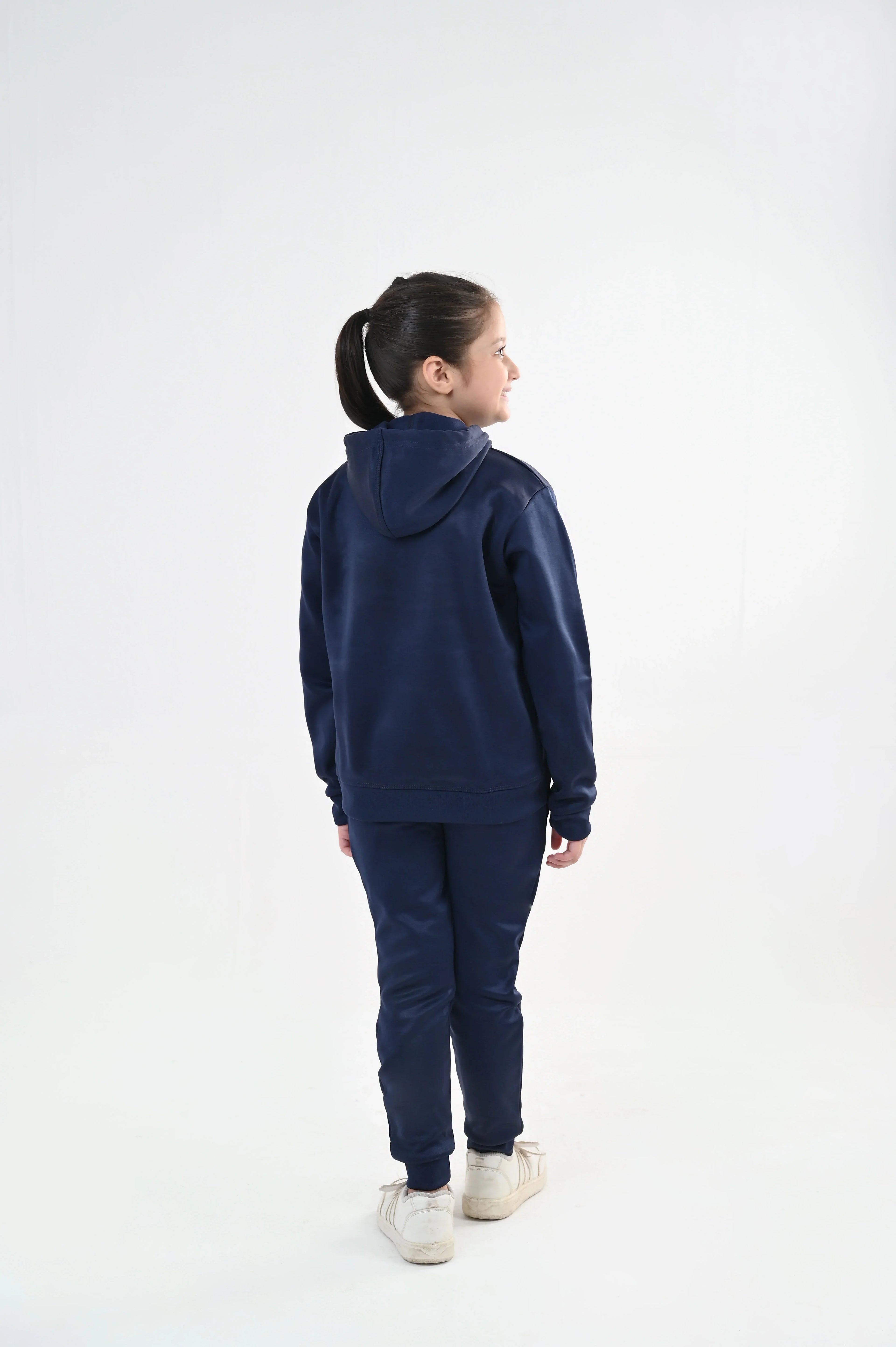 Navy Bliss Hoodie Tracksuit-Unisex Kids