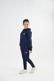 Navy Bliss Hoodie Tracksuit-Unisex Kids