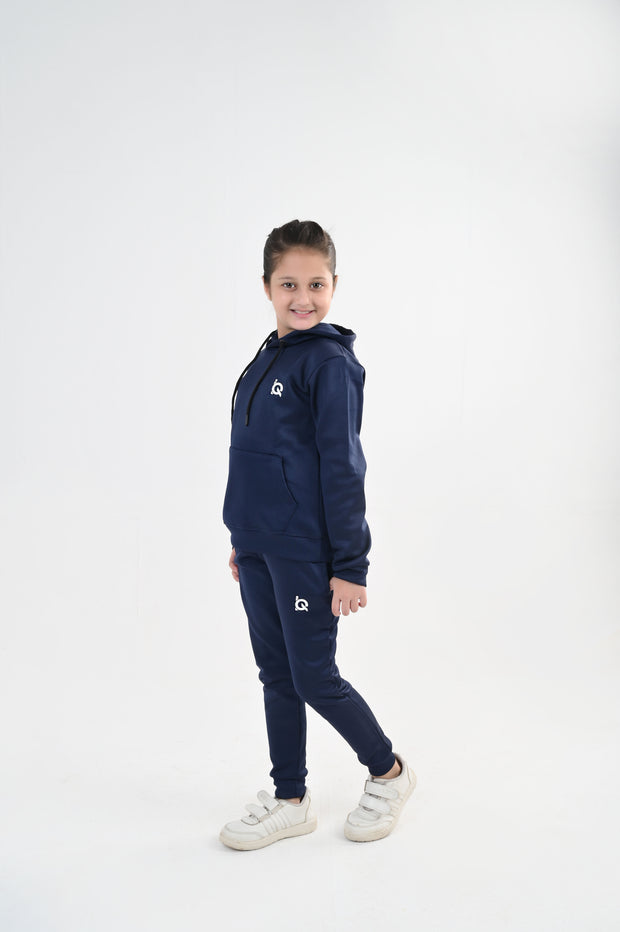 Navy Bliss Hoodie Tracksuit-Unisex Kids