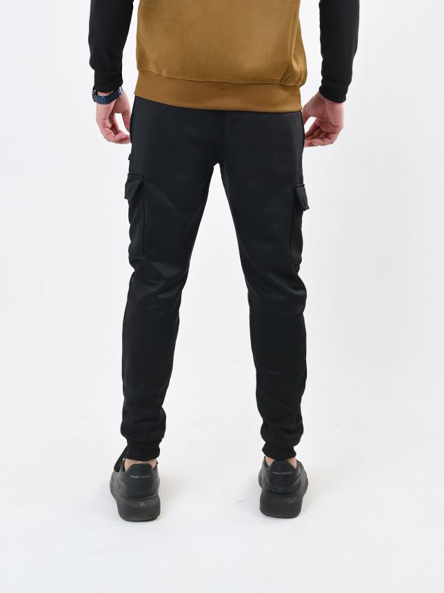 Black Cargo Trouser