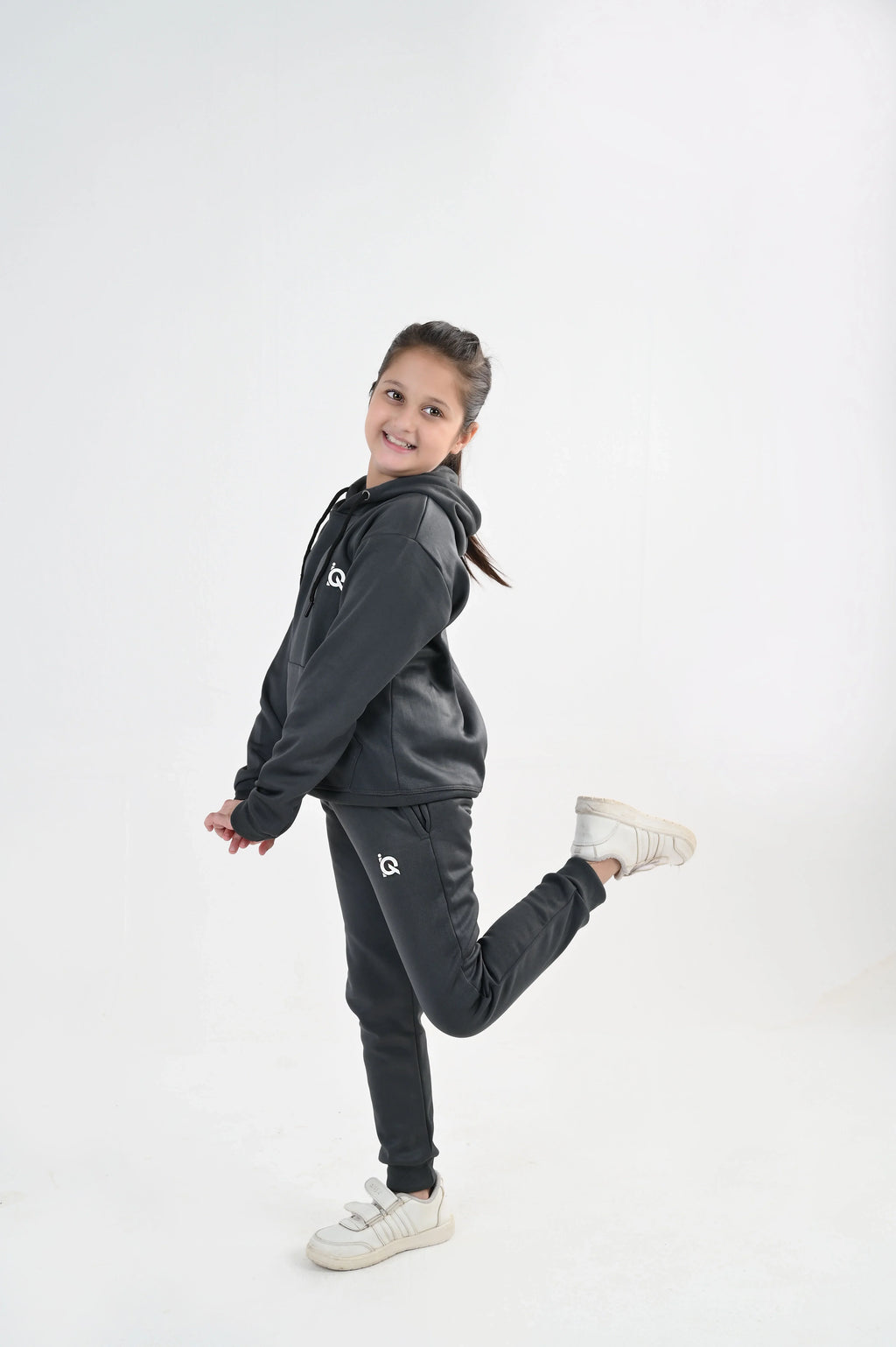 Graphite Hoodie Tracksuit-Unisex Kids