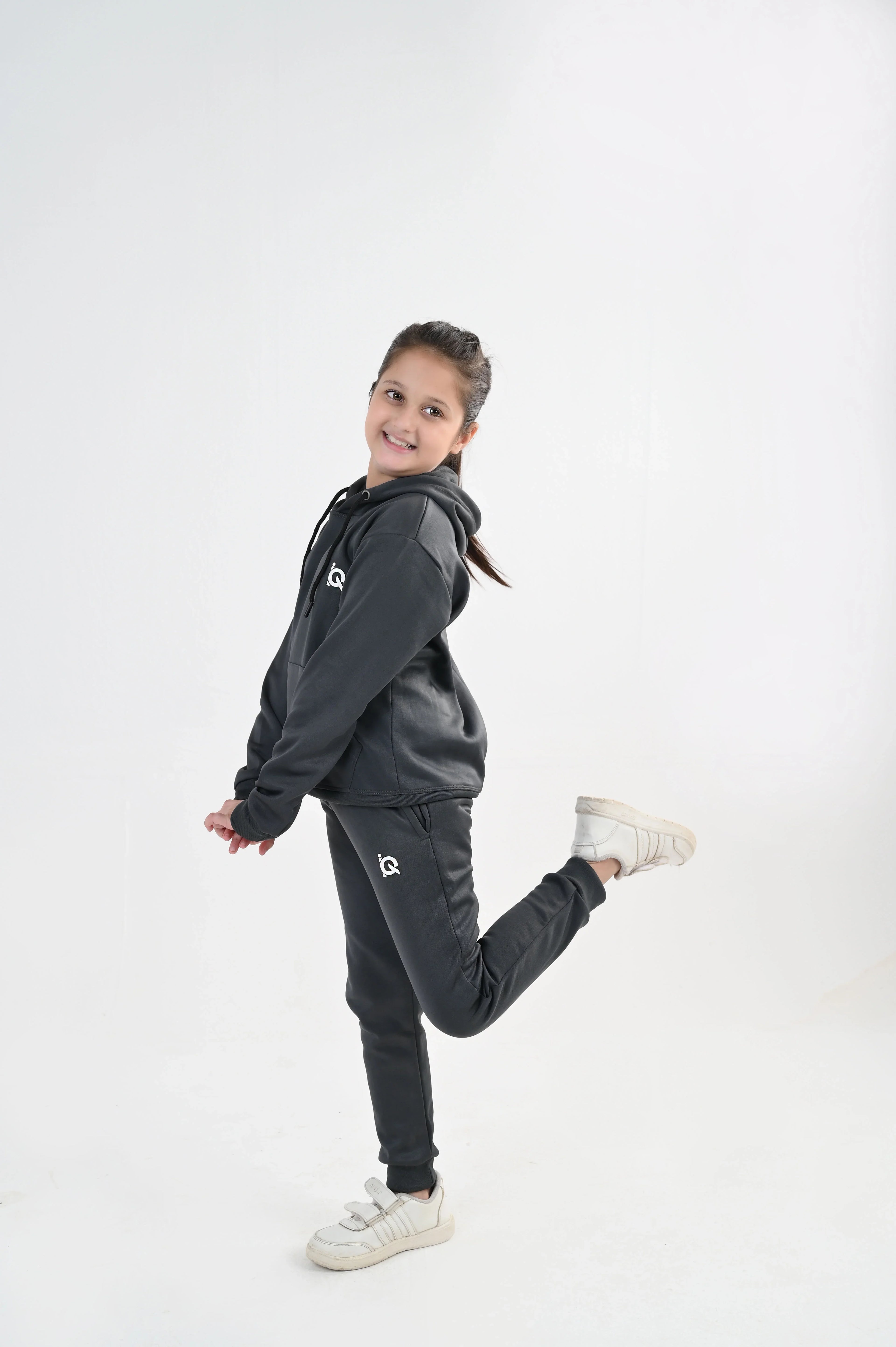 Graphite Hoodie Tracksuit-Unisex Kids