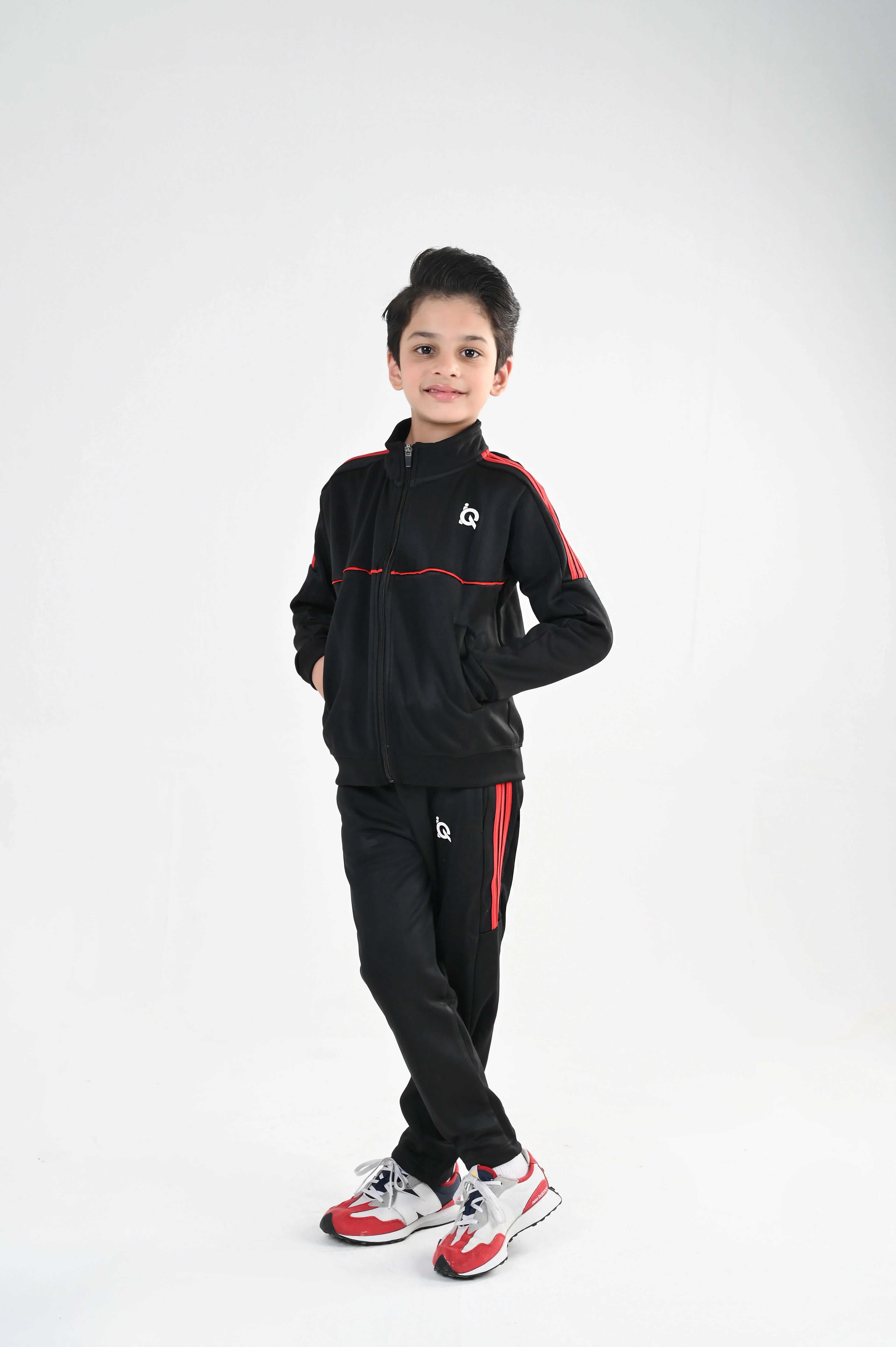 Orange Strike Tracks-Unisex Kids