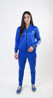 W-Elite Blue Tri Line Tracksuit
