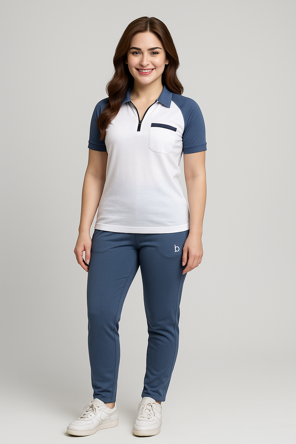 BlueMist - Premium Cotton Tracksuit