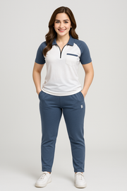 BlueMist - Premium Cotton Tracksuit