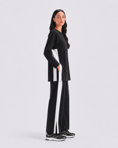 Longline Oversized Set - Black