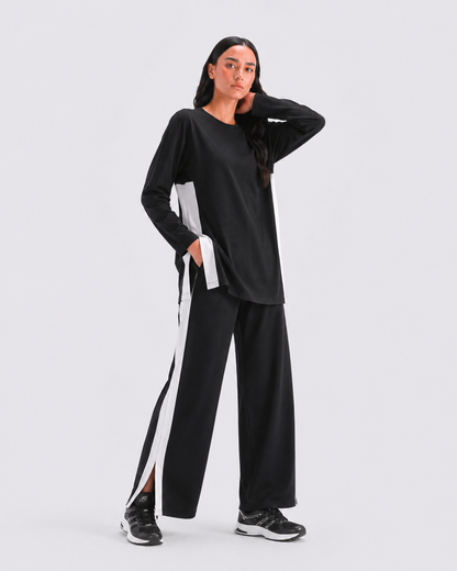 Longline Oversized Set - Black