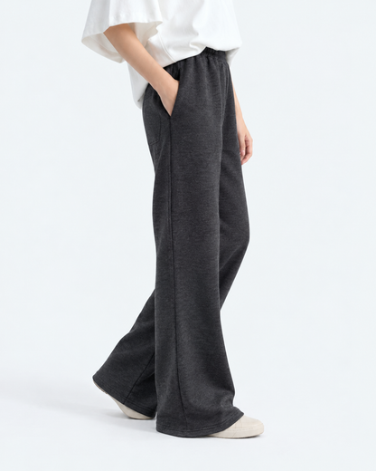 Bootcut Fleece Trouser - Charcoal Grey
