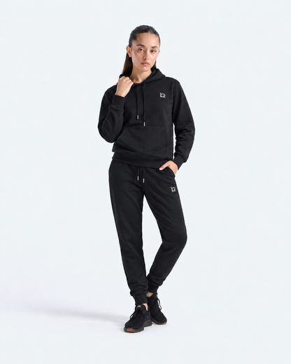 W-Black Hoodie Tracksuit – Saeed Ajmal’s Choice
