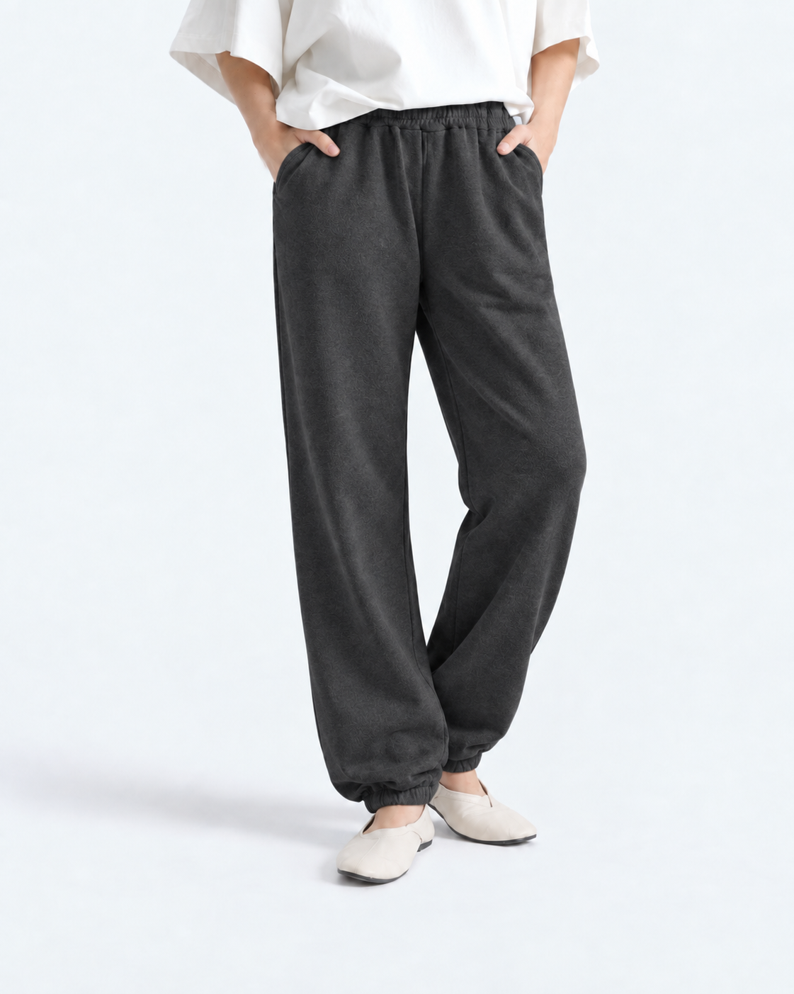 Relaxed Fleece Jogger - Charcoal Grey