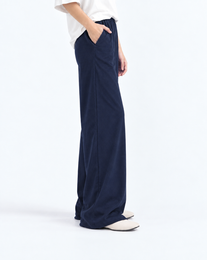 Bootcut Fleece Trouser - Navy